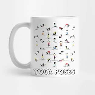 Funny yoga poses Mug